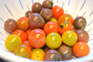 Heirloom Tomato, Watermelon, and Feta Salad- tomatoes