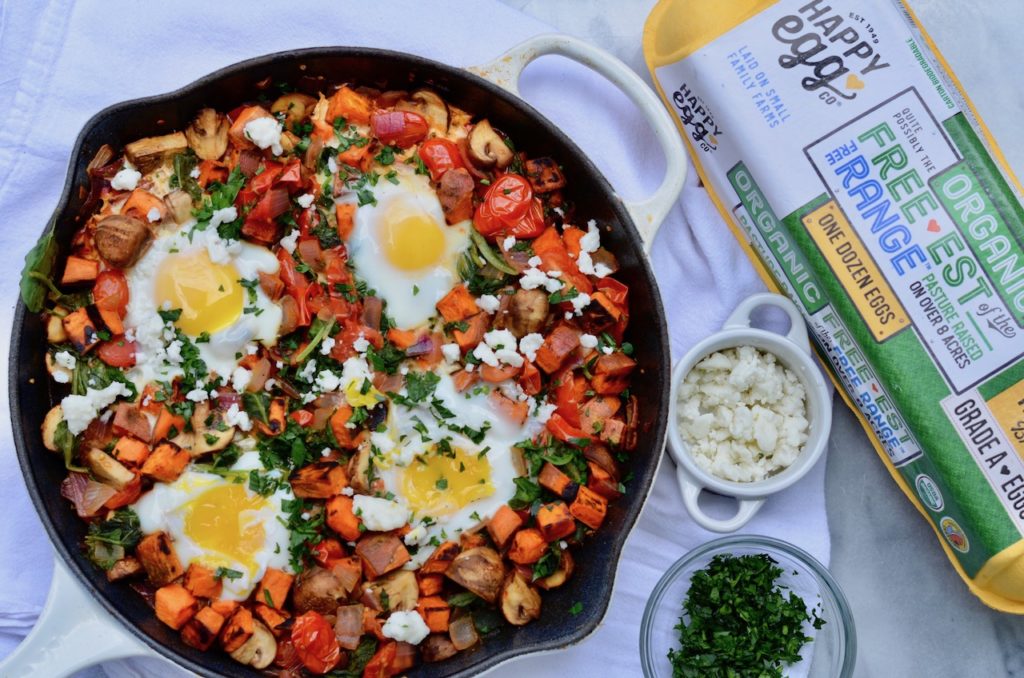 Fall Vegetable Skillet Hash with Poached Eggs – Food Life Love